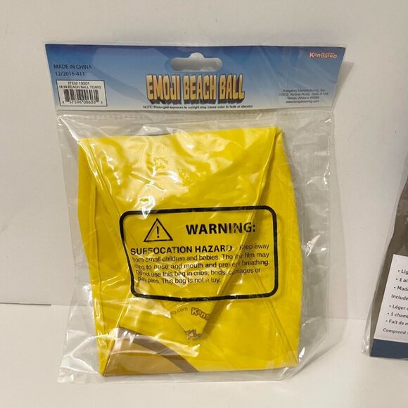 Emoji Beach Ball and Gigantic Inflatable Sport Ball - Picture 12 of 14